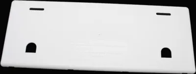 Immagine prodotto di Copertura invernale per griglia di ventilazione del frigorifero caravan camper roulotte barca plastica bianco