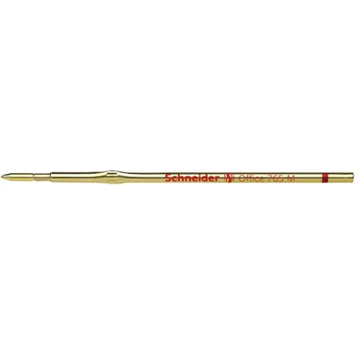 Immagine prodotto di Schneider 176512 10x Office 765 Kugelschreiberminen M rot