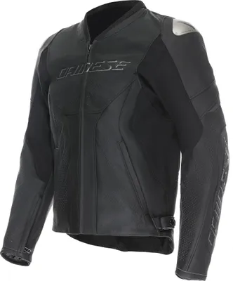 Immagine prodotto di Giacca da moto in pelle traforata Dainese Racing 5 2.0, nera, taglia 54
