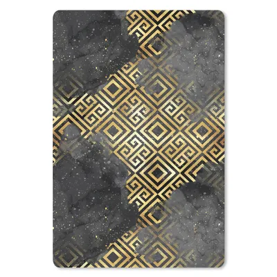 Produktbild von MuchoWow® Mauspad Mousepad Gold - Marmor - Muster 40x60 cm - Mousepads - Maus Mat - Pad - Mausunterlage - Schreibtisch Accesoire