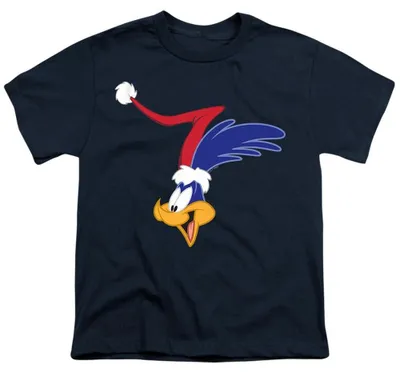 Immagine prodotto di Maglietta per bambini Looney Tunes, in cotone filato ad anello, modello TV36047 (104), colore blu navy