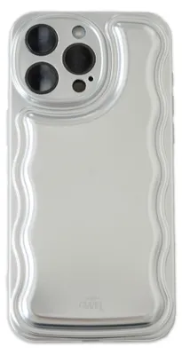Produktbild von xoxo Wildhearts Wavy case Silver - iPhone 13 Pro Hülle
