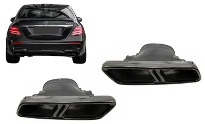 Produktbild von Auspuffspitzen für Mercedes W213 16+ E63 S Look GLC SUV X253 C253 15-17.