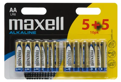 Produktbild von 10x Batterietyp: AA - LR6 - Alkaline 10 Stück [18733]