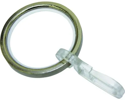 Produktbild von Gardinenring mit Gleiteinlage für Valence edelstahl Ø 20 mm