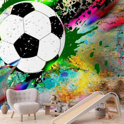 Produktbild von Vlies Fototapete - Urban Gameplay 200x140 cm Streetart i-C-0095-a-a