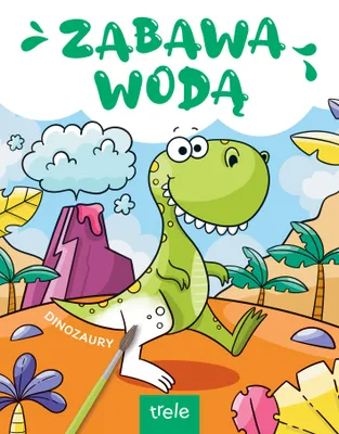 Produktbild von Dinozaury. Kolorowanka wodna dla dzieci 12 stron