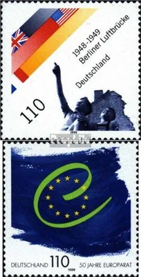 Produktbild von Briefmarken BRD (BR.Deutschland) 1999 Mi 2048,2049 (kompl.Ausg.) gestempelt Sondermarken