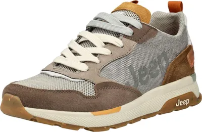 Produktbild von Jeep Textil Sneaker mit atmungsaktivem Obermaterial und herausnehmbarer Decksohle