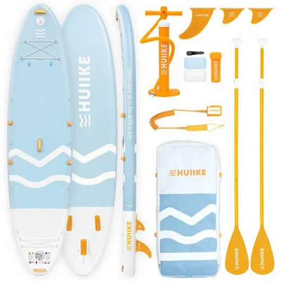 Produktbild von Stand Up Paddling Board Aufblasbar 2 Personen 12’ mit Zubehör, bis 170 kg