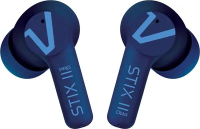 Image de Veho STIX II Pro True Wireless, sans fil, appels/musique/sport/quotidien, 47 g, casque, bleu