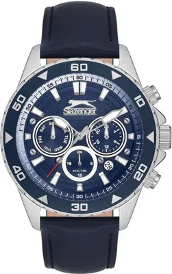 Produktbild von Herrenuhr SLAZENGER SL.09.2251.2.03 in Marineblau - ein modisches Geschenk.