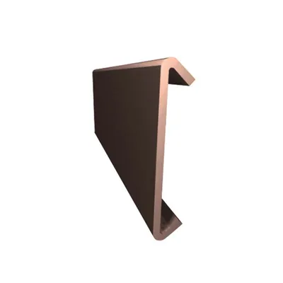 Immagine prodotto di Profilo di gronda in alluminio Renoplast K35 pavimento in Vetroceramica, frizione, marrone