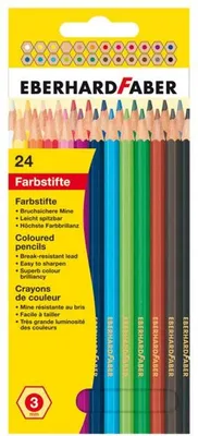 Produktbild von Buntstifte hexagonal VE=6x24 Farben