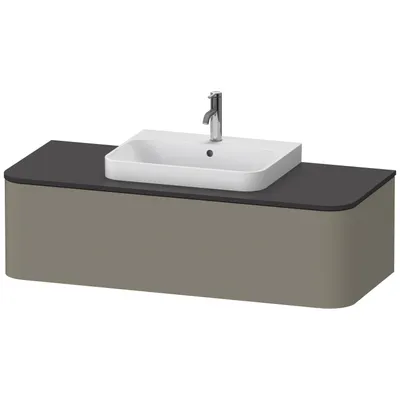 Produktbild von DURAVIT HP4942M9292 WTU HappyD2+ wandh.,354x1300x550mm