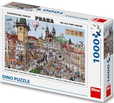 Obrázok produktu pre Puzzle 1000 dielikov Staromestské námestie