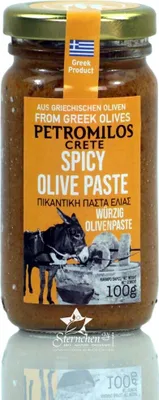Produktbild von ELLIE 14103 Würzige Olivenpaste 100g PETROMILOS, Kreta