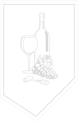 Produktbild von Weinmanschette mit Blindprägung aus Tissue, 100x65mm, 150 Stück - Mank