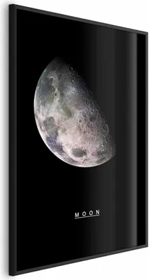 Produktbild von Posterpapier Poster - Moon 29.7x42 cm Für Kinder n-C-0182-ao-a