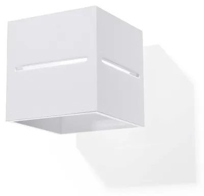 Zdjęcie produktu dla Lampa ścienna LOBO Biały SL.0206 Sollux