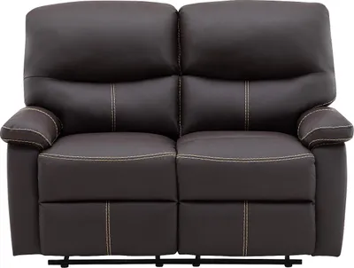 Produktbild von Relaxsofa 2-Sitzer - Kunstleder - Braun - CANBY
