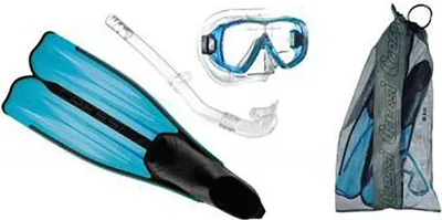 Produktbild von Cressi Rondinella Junior-schnorchelset Blau EU 31-32 Blau EU 31-32