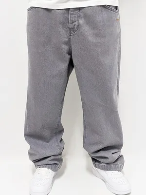 Obrázek produktu pro DADA Supreme Baggy Jeans s kapsou na mobilní telefon Urban Denim Pants Velikost: 30W
