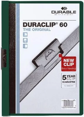 Produktbild von Durable DURACLIP 60 - Klemmhefter - für A4 (210 x 297 mm)