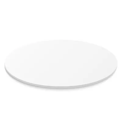 Produktbild von Untersetzer FILZ, 3 mm dick, rund, D 40 cm, weiß