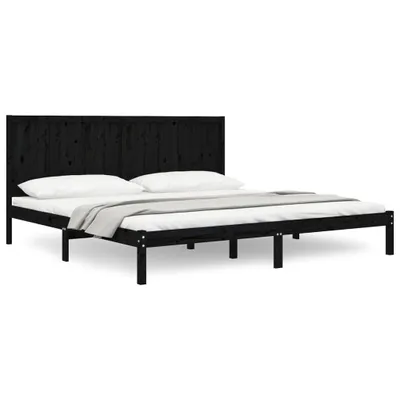 Image de VidaXL 3105754, Noir, 2,06 m, 2,06 m, 31 cm, 2000 x 2000 mm, 2055 x 40 x 1000 mm