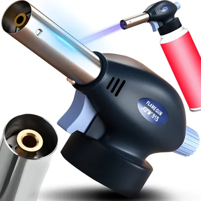 Produktbild von Küchenbrenner Crème Brulée Brenner Butangasbrenner BBQ Kochen Camping Gebäck Desserts Flammenregulierung Flambierbrenner Butan Gasbrenner Butane Retoo