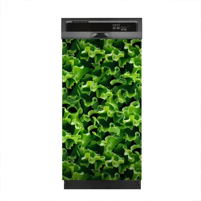 Produktbild von Aufkleber sticker 45x80 cm Dekorative folie Spülmaschine - Grüner Kopfsalat