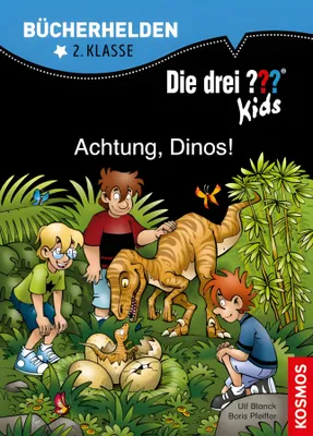 Produktbild von Die drei ??? Kids, Bücherhelden, Achtung, Dinos! (drei Fragezeichen)
