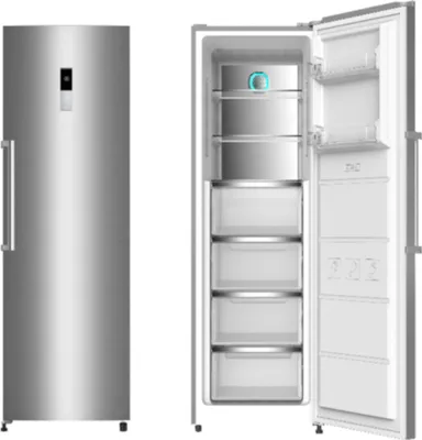 Produktbild von SCHOEPF GS282IX Gefrierschrank / / 282 Liter / Inox Look / NoFrost / Schnellgefrieren / 185 cm Höhe