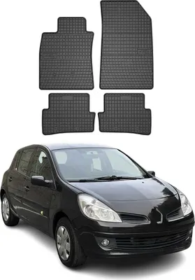 Immagine prodotto di 2005-2012 Renault Clio tappetini in gomma nero 4 pz