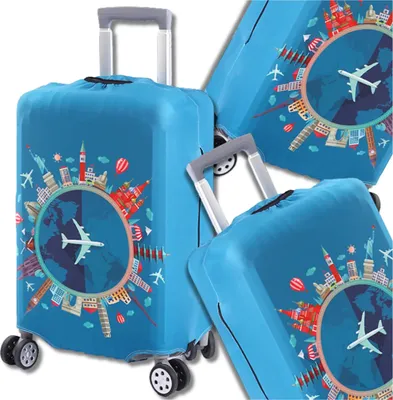 Produktbild von EDIBAZZAR | Schutzhülle für Reisekoffer für flexibles Gepäck