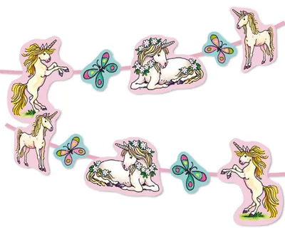 Image de Lutz Mauder Guirlande d'anniversaire enfant Licorne
