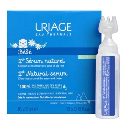 Produktbild von Uriage Bébé Beruhigende Emulsion 1. Natürliches Serum 15 x 5 ml