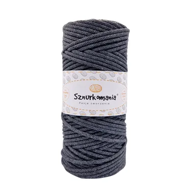 Obrázok produktu pre Bavlnená šnúra s 3 mm jadrom 100 m, makramé priadza, makramé šnúra, háčkovaná šnúra, 3 mm šnúra, pletená bavlnená šnúra,