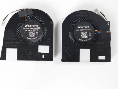 Produktbild von CPU GPU Laptop Lüfter FAN für DELL Precision 7530 7540 DELL 7530 CPU GPU Lüfter - DELL 7530 CPU GPU SET Lüfter