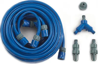 Immagine prodotto di Set di riempimento per letti ad acqua Profi Mono/Dual, incl. distributore regolabile, raccordi per tubi flessibili e adattatori di riempimento