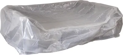 Produktbild von DEGAMO Schutzhülle Abdeckplane Abdeckhaube für Loungeset Manacor 245x165x80cm, PE transparent