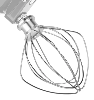 6-Draht Schneebesen für KitchenAid 4,5-5 QT, Edelstahl