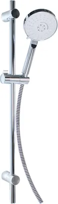 Produktbild von Dietsche Stangenset Verdrehsicherer Brauseschlauch Variable Wandbefestigung: Höhe einstellbar Inklusive Brausestange, 3590462
