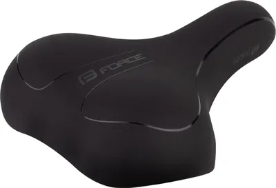 Image de Selle Force Comfort Gel pour femmes, noire