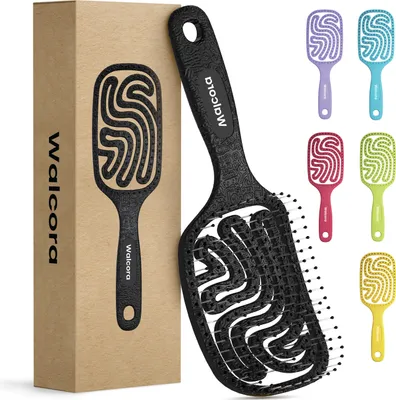 Produktbild von Haarbürste ohne Ziepen Entwirrbürste Bürste Haare Hair Brush für Damen, Herren & Kinder Detangler Bürste für Locken, nasse, lange, dünne & feine Haare