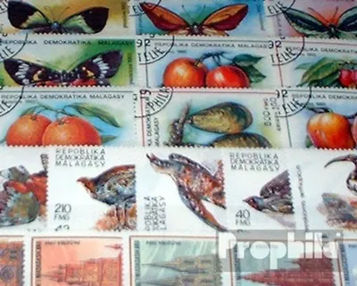 Produktbild von Briefmarken Madagaskar 100 verschiedene Marken