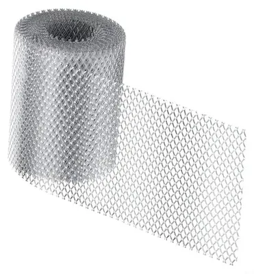 Alu-Dachrinnenschutz 6,1 m, 15 cm breit, Laubschutzgitter