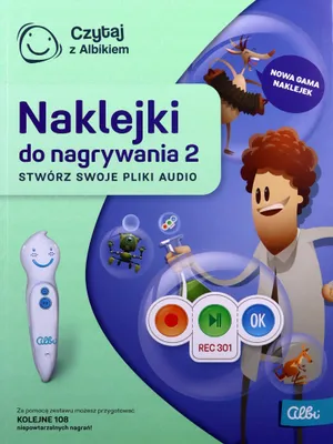 Produktbild von Czytaj z Albikiem Naklejki do nagrywania dźwięków 2