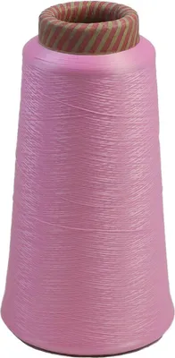 5000m elastisches Garn für Overlockmaschinen Polyestergarn, rosa
